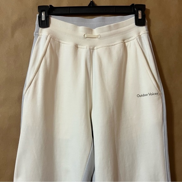 Outdoor Voices | Pickup Joggers Colorblock Two Tone High Rise Sweatpants Size XS - Picture 4 of 12